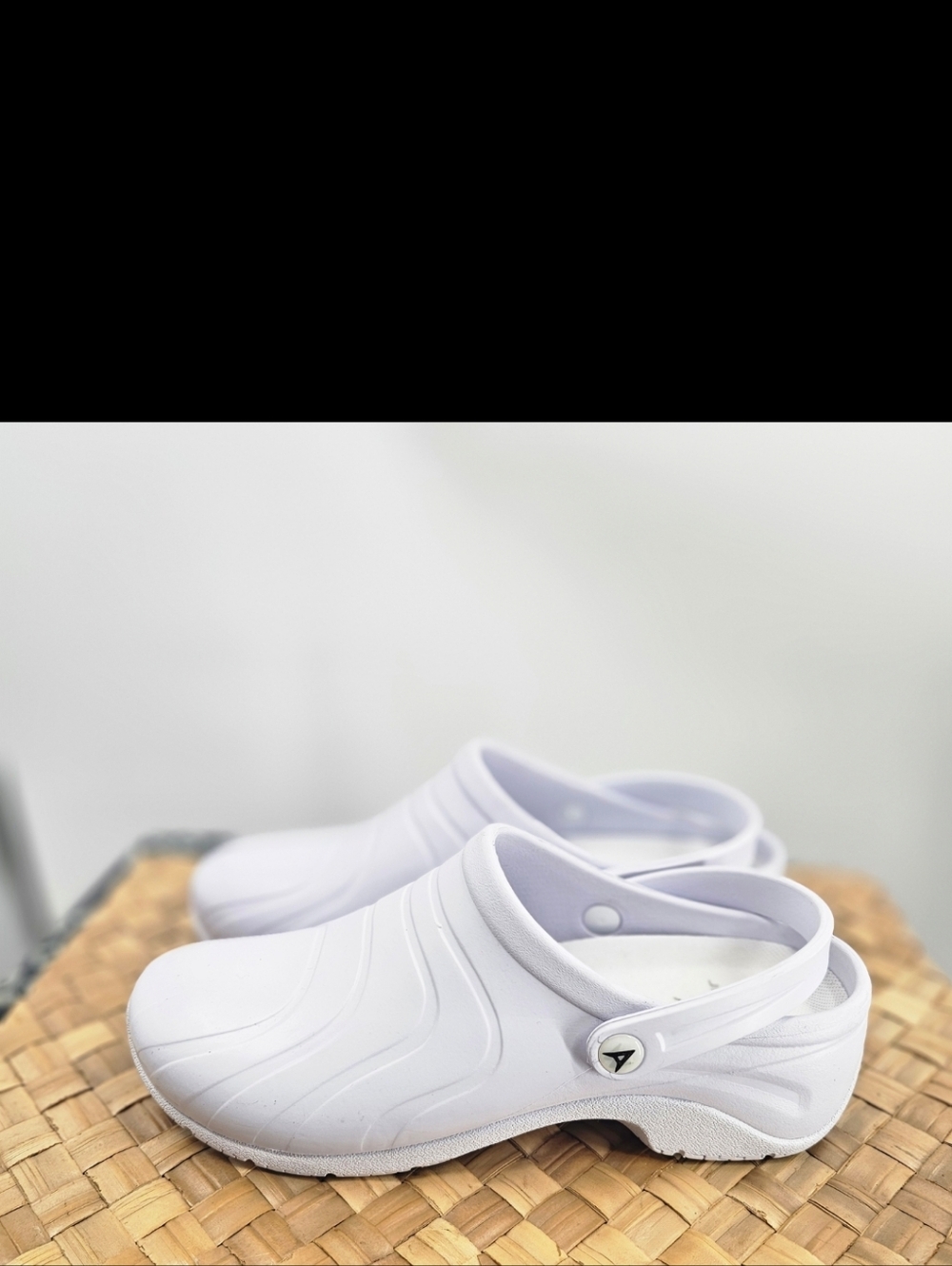 Anywear Unisex Zone Work Clogs White Size 11